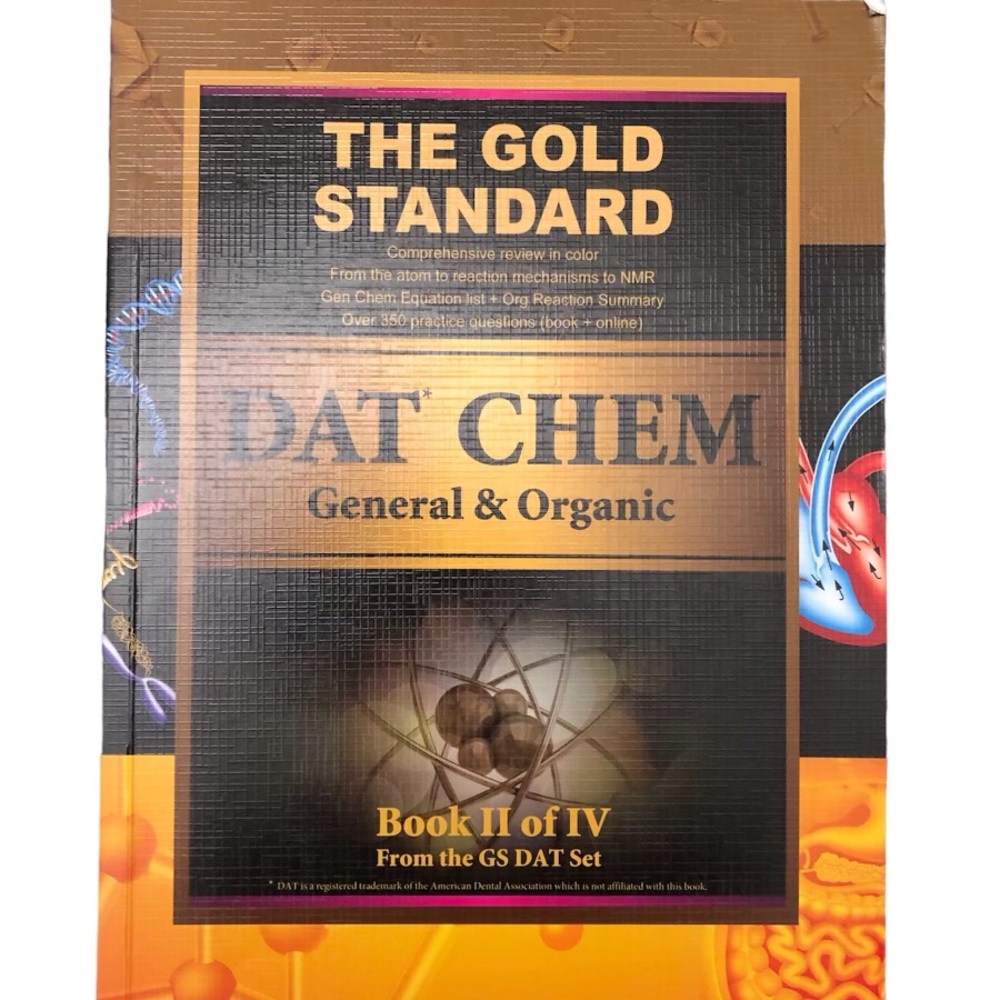 4 DAT Complete Book Review Set